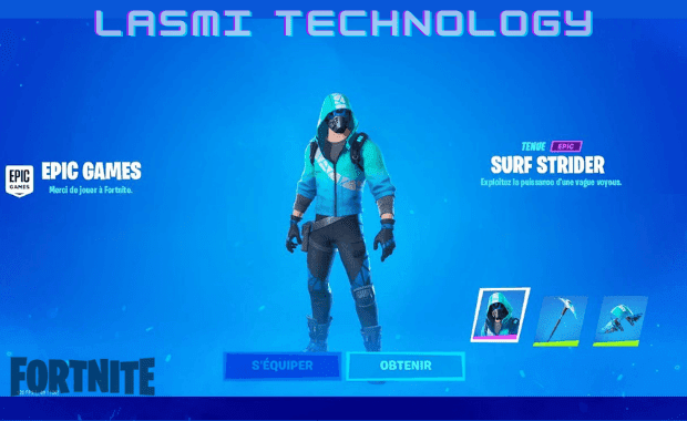 LASMI Technology سكين مجاني في فورت نايت fortnite