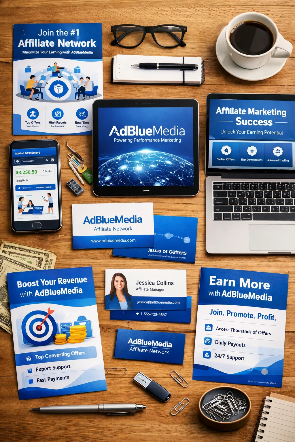 كل ما تحتاج معرفته عن adbluemedia وكيف تبدأ العمل فيها