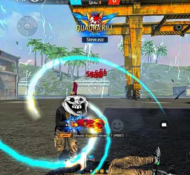 Liga P7 on Instagram: "1 vs 4 🥶 YouTube Steve ff🕷 #freefire #freefire_lover #fyp" [Video] [Video] | Cose, Mappa