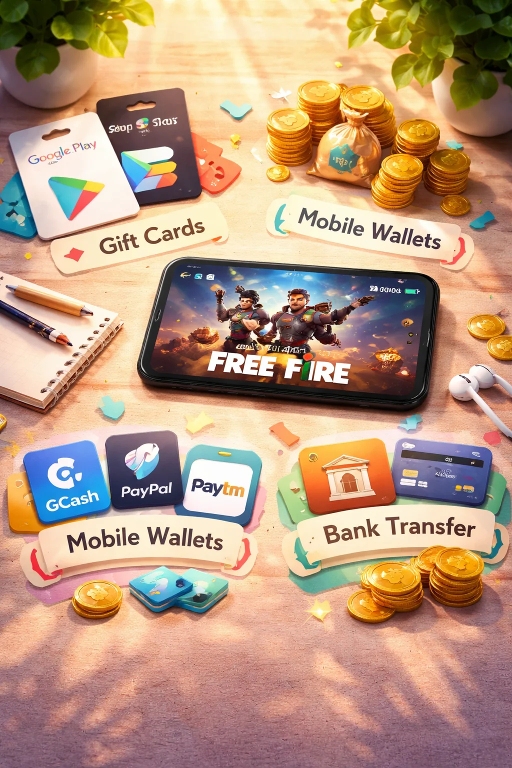 free fire شحن 
شحن free fire مجاانا