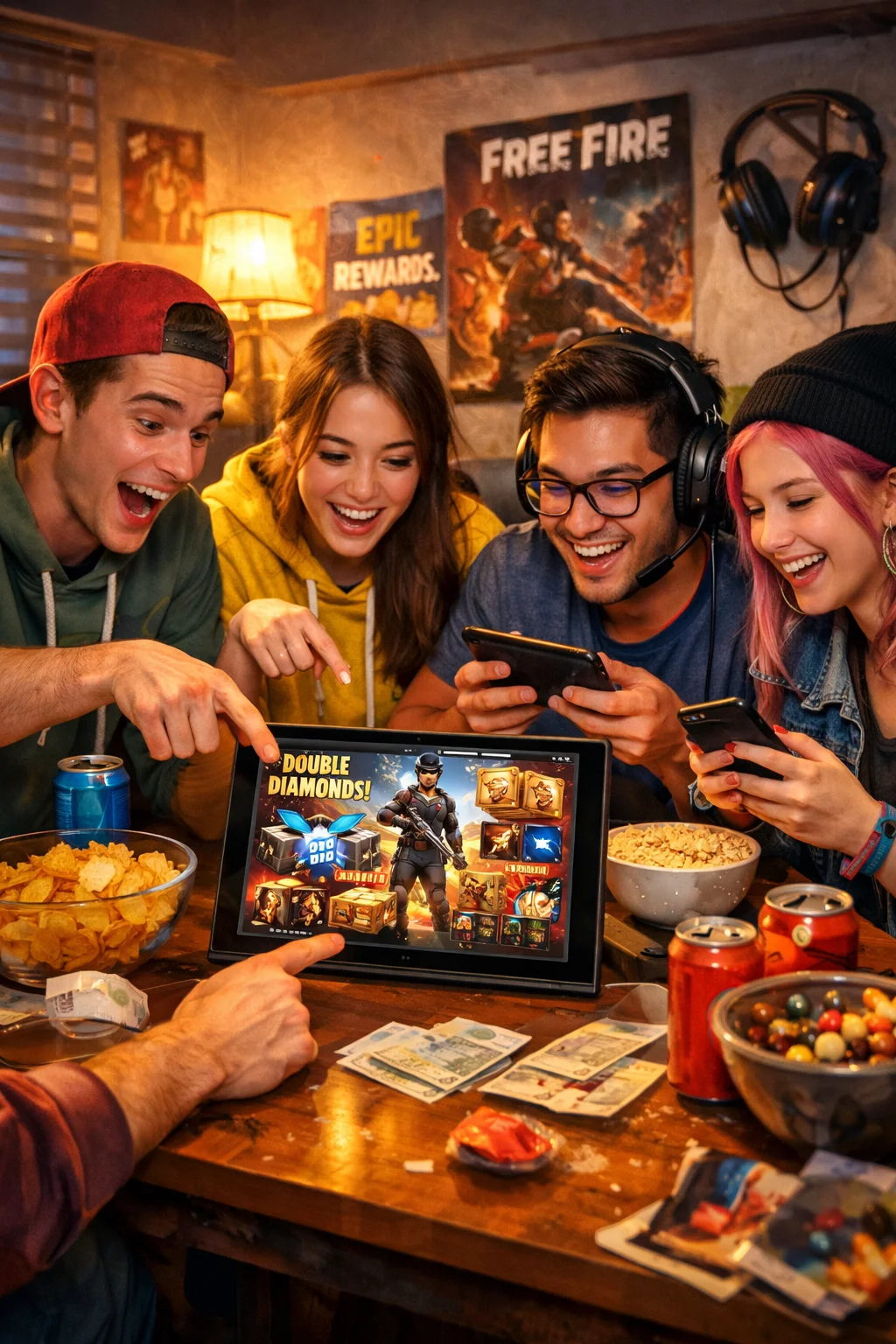 شحن free fire مجاانا – 5 خطوات سهلة للشحن بسرعة